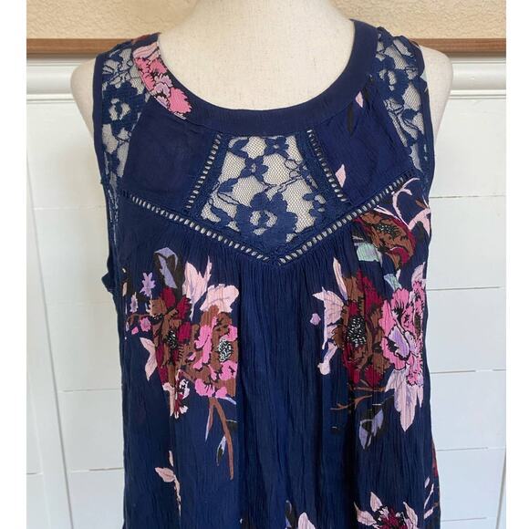 Patrons of Peace Lace Boho Floral Sleeveless Dress - S NWT‎ - Picture 8 of 9